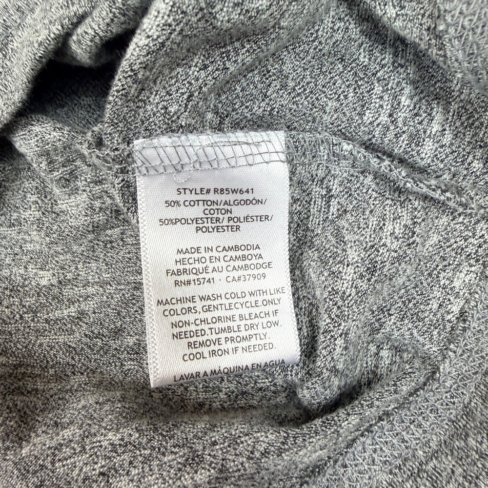 Magnolia Home No 16 Mens Heather Gray Long Sleeve Henley Shirt L L/G - Picture 4 of 14